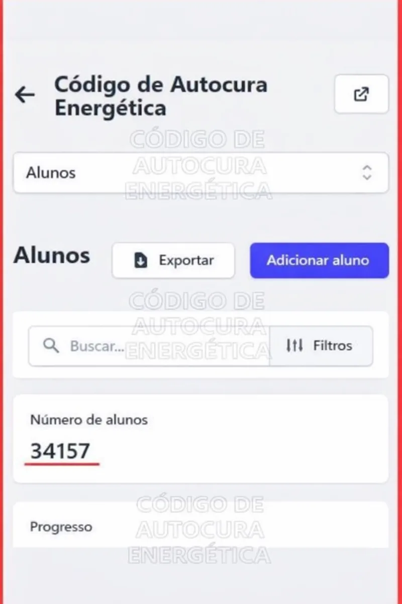 Depoimento real de aluna 1 sobre o Código de Autocura Energética